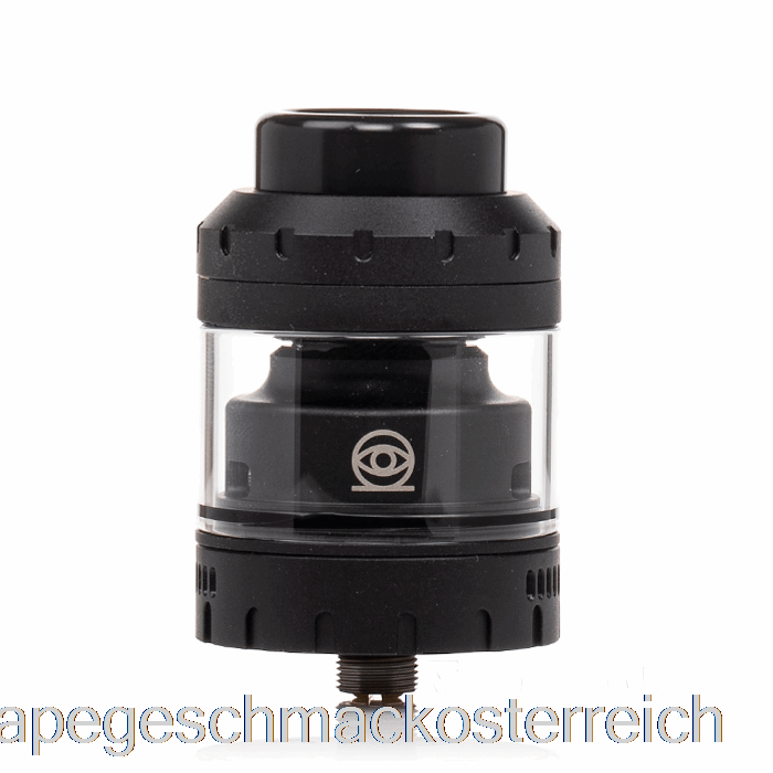 Vaperz Cloud Osiris Mini 25mm RTA Mattschwarz (inkl. Glas) Vape-Geschmack